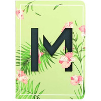 DOODLE Initial M Lasercut Diary Soft Bound Notebook, B6 (6.69 X 4.72 X 0.5 Inches), 192 Pages, 80 GSM, Gift for Women