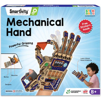 Smartivity Robotic Mechanical Hand Toy for Kids 8-10-12-14 Years Old | 2024 Parents Choice Winner I Birthday Gifts for Boys & Girls | DIY STEM Educational Science Toys for Kids 8,9,10,11,12,13,14