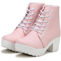 FASHIMO Women s & Girl s Boot PN1-Pink-38