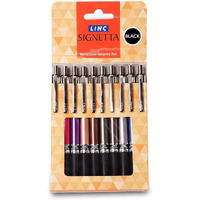 Linc Signetta 0.7 mm Retractable Ball Pens | Blue Ink | Pack of 10