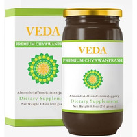 Veda Premium Chyawanprash | 250g | Jaggery Based Sugar Free Chyawanprash | Enriched with Almonds & Saffron