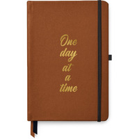 TINYCHANGE Daily Productivity Planner | Undated page-a-day for 6 Months | Tasks Diary & Mindfulness Organizer | To-do list & Appointment Schedule | Hardcover A5 size | Free 400 Stickers