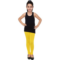 Robinbosky Premium Girls Yellow Leggings(2-3 Years(22), Banana)