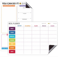 MFM TOYS Fridge Magnet Write-Erase A4 Size Planner Board! (Combo 2 (Flexible Planners 12x8in))