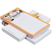 COI Daily Planners Undated Daily Timed to-Do List Pad - Tear Off Planning Sheets - Set of 6