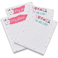 COI Daily Planner with 50 Undated Tear-Off Sheets Each, to Do List Notepad, Desk Notepad Organizer, Productivity Planner, Priorities, Schedule Planner, Notes, Activity Tracker Set of 4 Pads