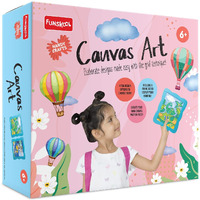 Funskool Handycrafts- Canvas Art, Art And Craft Kit, 6 Years +, Multicolor