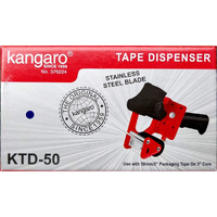Kangaro Original Heavy Duty - Tape Dispenser - 2 Inch / 50 Mm With Stainless Steel Blade