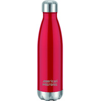 American Micronic-Stainless Steel (304 Grade) Vacuum Insulated Flask Water And Beverage Bottle (Ami-Bt50 -Red, 500Ml)