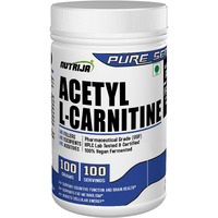 Nutrija Acetyl L-Carnitine (Alcar) | Weight Management And Quick Recovery - (100 Grams)
