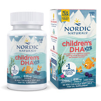 Nordic Naturals Children's Dha Xtra|Fish Oil For Kids 636 Mg Omega 3 Epa & Dha For Kids Supports Brain Development (Age 1-6 Yrs) Berry Punch 90 Fish Oil Gummies -Mini Softgel, 0.06 Grams