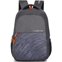 Nasher Miles Wave Backpack For Men & Women | 3 Compartment/Casual/College Bag | Grey, 45L