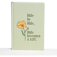Factor Notes Hardbound Notebook: 100 Gsm|A5|3 Bookmarks|200 Pages|Inner Pocket|Ruled (Little By Little)