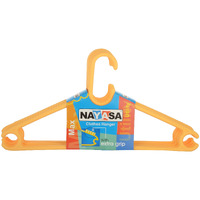 Nayasa Set Of 6 Hangers|Cloth Hanger |Dress Hangers |Yellow