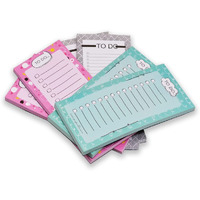 Coi To Do List Notes Daily Checklist Notebook Undated Memo Pad Notepad Agenda And Organizer Planners For College Office Supplies Set Of 6