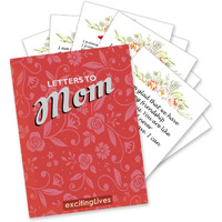 Exciting Lives - Letters To My Mom - Cute Surprise Messages For Mom To Gift On Birthday, Mother's Day - Set Of 9 - Gift For Mother, Mom, Relative