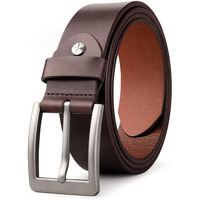 Urban Alfami Genuine Leather Belt For Men | Brown | Tmbr-19 | Size 44