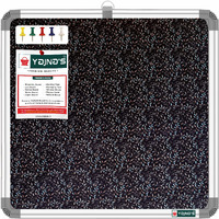 Yajnas 28X28 Cm Premium Material Blue Blush Designed Notice Board/Soft Board/Bulletin Board/Pin-Up Display Board With 50 Pins For Study Room, Office, School & Home Use
