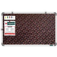 Yajnas 58.5X28 Cm Premium Material Lotus Leaf Designed Notice Board/Soft Board/Bulletin Board/Pin-Up Display Board With 50 Pins For Study Room, Office, School & Home Use