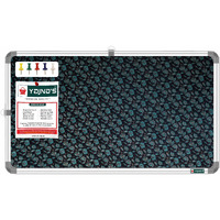 Yajnas 41X28 Cm Premium Material Blossom Blue Designed Notice Board/Soft Board/Bulletin Board/Pin-Up Display Board With 50 Pins For Study Room, Office, School & Home Use
