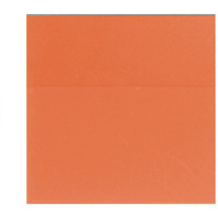 Aminit Sticky Notes Pastel Sticky Note Clear Self-Sticky Annotation, Waterproof Translucent Color Memo Pad For Office & School (Orange,Pack 1)