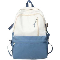 Glowic Backpack || Backpack Bag || Backpack Bags For Women || Backpack Bag For Man || Travel Bag For Men Backpack (Blue-White)