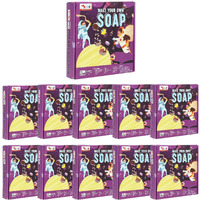 Cocomoco Kids Return Gifts Birthday Party For Kids - Set Of 10 Pcs Of Solar System Space Theme Soap Making Diy Activity Kit, Make Your Own Soap Kits For 6-14 Years Boys & Girls, Crafts Science Toy