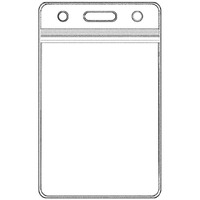 More Buy Vertical Clear Waterproof Id Card Holders With Sealable Zip Name Tag Badge (Pack Of 5)