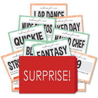 Exciting Lives - Love Coupons: Naughty Gift Vouchers For Romantic Couples - Birthday, Anniversary, Valentine's Day Gift Idea - Set Of 15 - Gift For Girlfriend, Boyfriend, Husband Wife, Love
