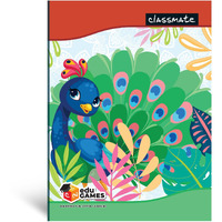 Classmate Notebook | 172 Pages | Single Line | 24.0Cm X 18.0Cm | Pack Of 4 | Ruled Notebook For School Students