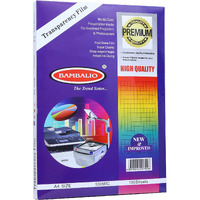 Bambalio Ohp Transparency Films A4 Size -100 Microns -100 Sheets.
