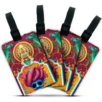 Ultra 3D Luggage Tag For Suitcase & School Bags | Set Of 4 | Incredible India