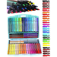Morovik Washable Watercolor Pens Set - Colouring Kit Art Markers Colour Sketch Pens Set Kids Artists Sketching Drawing Materials Craft Supplies Return Gift (24)