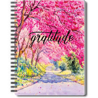 Nourish A5 Gratitude Journal For - 6 Months Hardcover