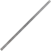 Shuban Ruler Double Side Measuring Scale Mark Ruler Tool For Office, Woodworking Engineering, Architects, Students 100 Cm -2 Pack (Thickness 1.4 Mm)