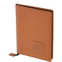 Storite Pu Leather Multipurpose 20 File Sleeve A4 Professional Files And Folders, Certificate, Legal Size Documents Holder For Home, Office, School (38 * 27Cm)-Tan Brown