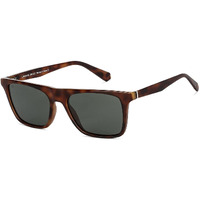 Vincent Chase Eyewear By Lenskart | Full Rim Wayfarer Branded Latest And Stylish Sunglasses | Polarized And 100% Uv Protected | Men & Women | Large | Vc S13971 Brown Frame/Green Lens - Pack Of 1