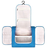 Niwlix Travel Makeup Pouch Cosmetic Organizer Bag Travel Pouch Shower Wash Bag For Women And Men (Blue)