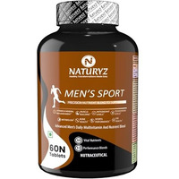 Naturyz Men's Sport Advanced Daily Immunity Supplement Specialized Multivitamin Tablet -Pack Of 60 Count