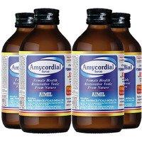 Aimil Amycordial Syrup - 200Ml (Pack Of 4) | Female Health Restorative Tonic | Contains Shatavari, Amla, Guduchi, Methi And More