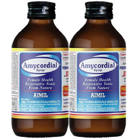 Aimil Amycordial Syrup - 200Ml (Pack Of 2) | Female Health Restorative Tonic | Contains Shatavari, Amla, Guduchi, Methi And More