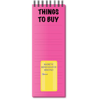 Things To Buy Pink Magnetic Refrigerator Memo Pad