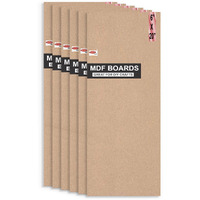 Variety Canvas 6 Piece A4 Size Mdf Boards For Art And Craft, Wood Mdf Sheets For Craft Work, Diy Mdf Cutouts (20 X 6 Mdf Board)