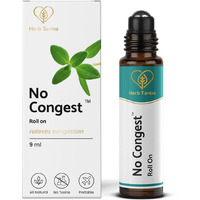 Herb Tantra No Congest Sinus Relief Roll-On | Ayurvedic Nasal Decongestant With Eucalyptus | Quick Blocked Nose, Allergy, Snoring & Cold Relief