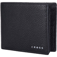 Cross Black Men's Wallet Stylish Genuine Leather Wallets For Men Latest Gents Purse With Card Holder Compartment (Ac1288799_3-1)