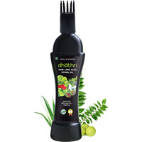 Dhathri Hair Care Plus Herbal Oil| 3-In-1 Ayurvedic Hair Oil For Hair Growth, Hair Fall & Dandruff| Coconut Hair Oil For Hair Fall And Regrowth| Hair Growth Oil For Men And Women (200 Ml)