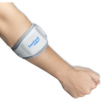 Leeford Polyurethane Tennis Elbow Support Brace Band For Pain Relief(Medium)Elbow Support,Adjustable With Compression Pad,Strap For Gym,For Men&Women,Weightlifting,Volleyball&Other Sports