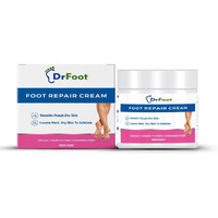 Dr Foot | Foot Cream For Cracked Heels | Crack Heel Repair Cream | Foot Cream For Dry Feet | Foot Care Cream | Foot Crack Cream | Heel Crack Cream | With Lemongrass, Tea Tree & Vitamin E Oil - 100Gms
