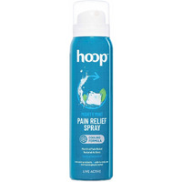 Hoop Pain Relief Spray | Cooling Formula For Instant Relief From Back Pain, Leg Pain, Lumbar Pain, Knee Pain, Joint Pain, Sports Injuries, Muscle Pain | 80 G