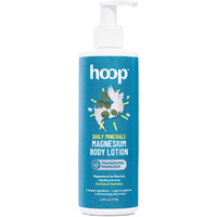 Hoop Magnesium Body Lotion | Topical Magnesium Chloride Supplement For Muscle Recovery | Magnesium Oil Helps Relax Muscles, Recover From Spasms, Cramps, Fitness & Sports | 250 Ml